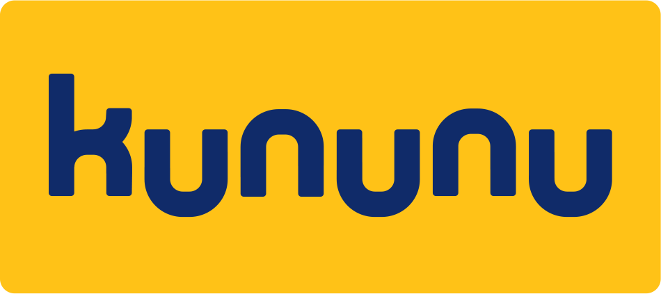 Kununu Logo auf gelbem Hintergrund